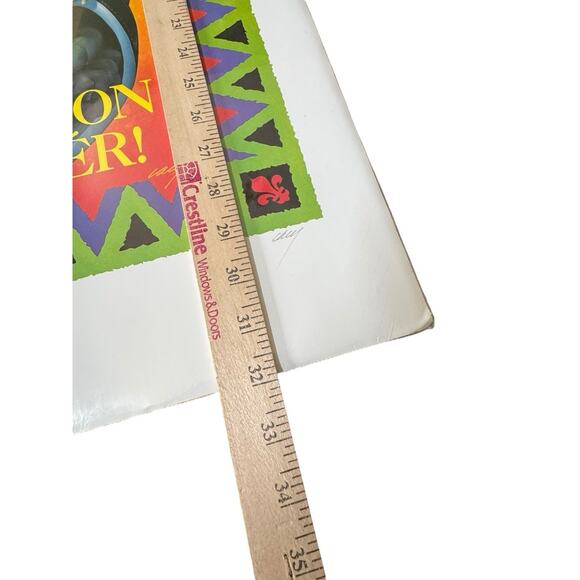 1999 Michael Cacy Mardi Gras Poster Sealed Alligator Accordion Laissez Les Bon - Picture 7 of 11